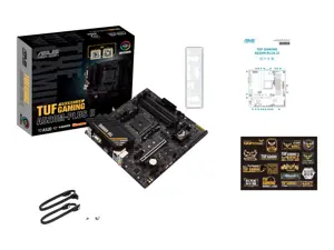 ASUS TUF GAMING A520M-PLUS II, AMD, "Socket AM4", "AMD Ryzen™ 3", "AMD Ryzen™ 5", "AMD Ryzen™ 7", 3 kartos "AMD Ryzen™ 9", 5 kartos "AMD Ryzen 9", "Socket AM4", DDR4-SDRAM, 128 GB