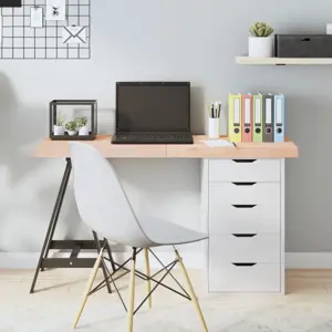 Stalo stalviršis, 120x50x6 cm, neapdirbta ąžuolo mediena