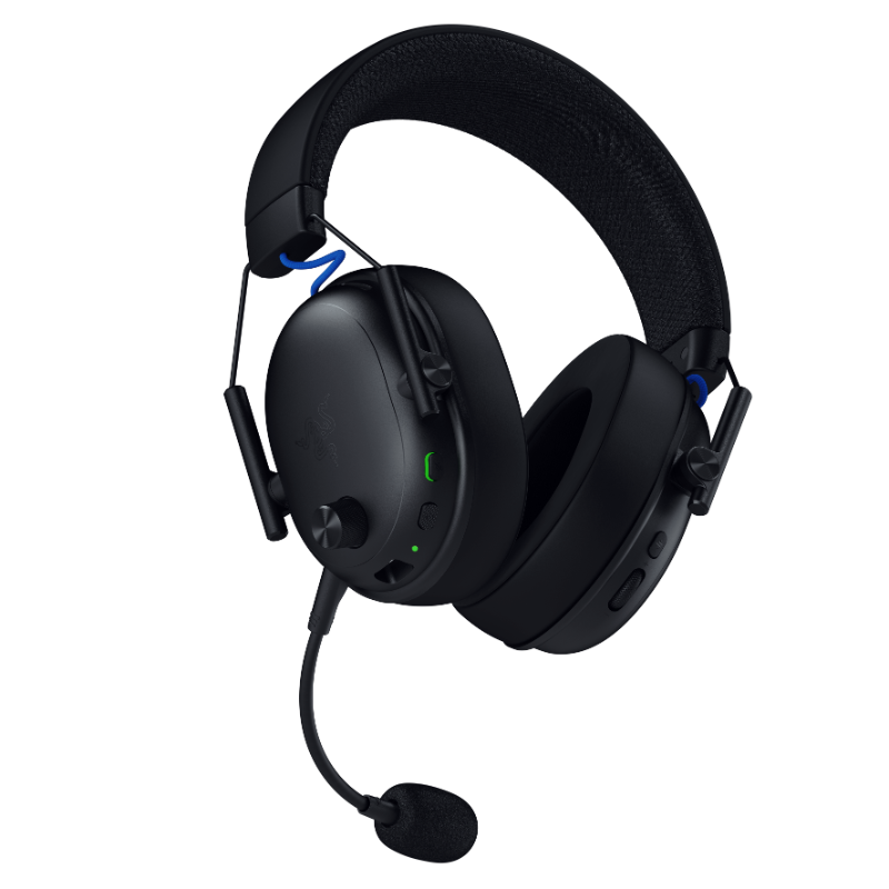 Razer BlackShark V3 For PlayStation Belaidės žaidimų ausinės, Bluetooth, Juoda