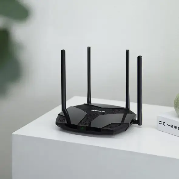 "Mercusys AX1800" dviejų dažnių "WiFi 6" maršrutizatorius