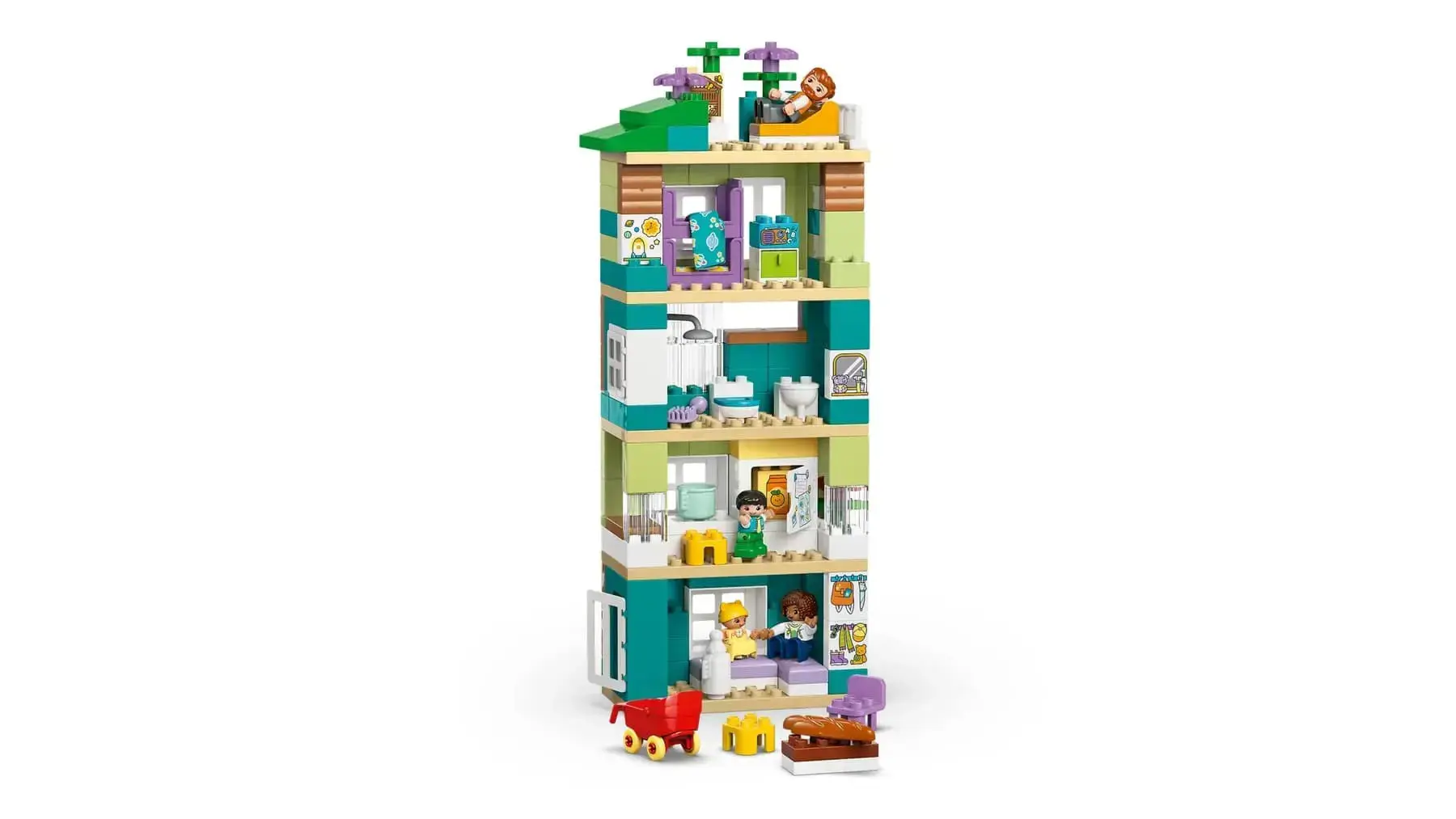 LEGO DUPLO 10470 3 in 1 Modern Family House with Figures