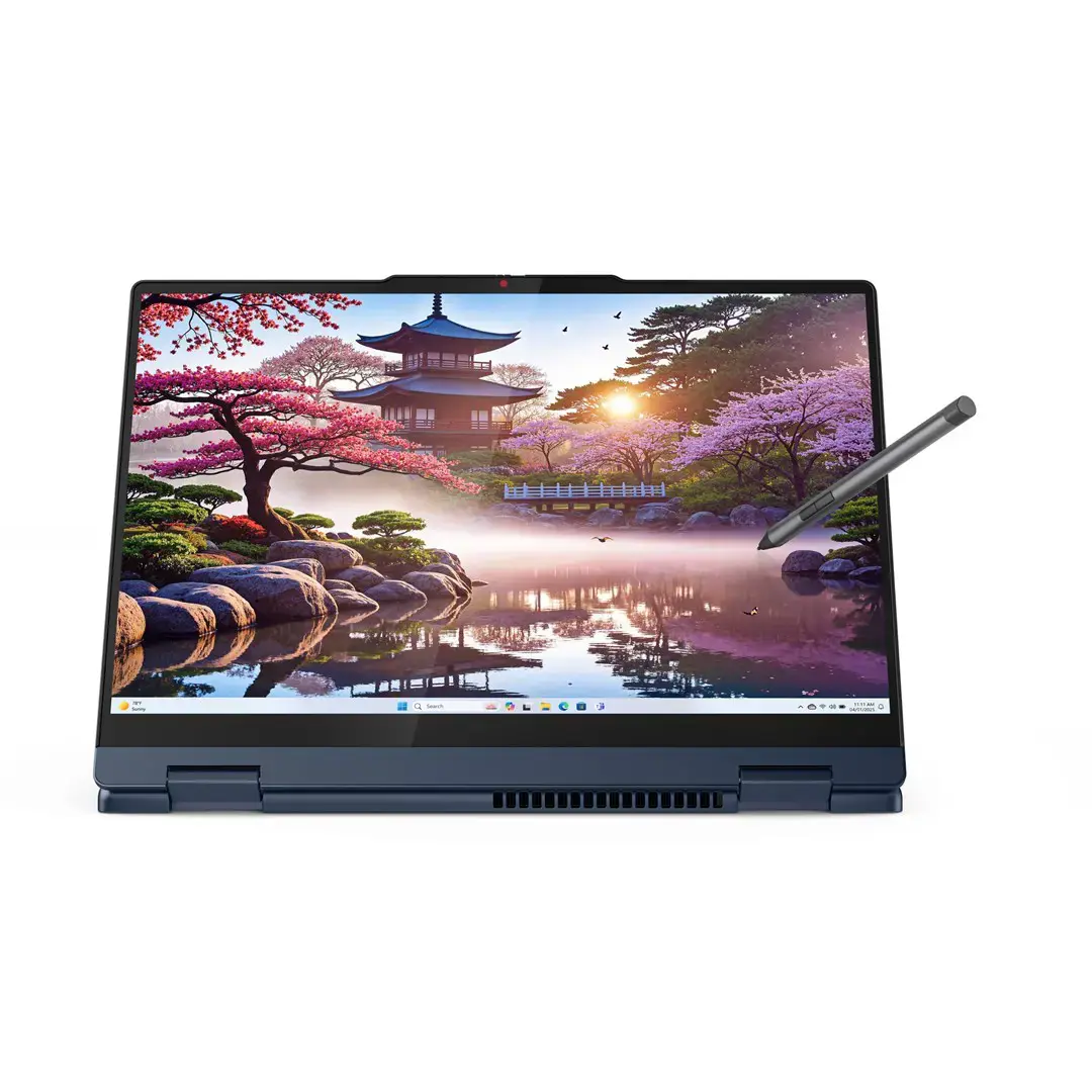Lenovo IdeaPad 5 2-in-1 14AKP10 Copilot+ PC AMD Ryzen™ AI 7 350 Hybrid (2-in-1) 35.6 cm (14") Touchscreen WUXGA 16 GB LPDDR5x-SDRAM 1 TB SSD Wi-Fi 7 (802.11be) Windows 11 Home English Blue New Repack/Repacked