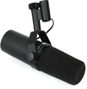"Shure SM7B" mikrofonas Juodas studijinis mikrofonas