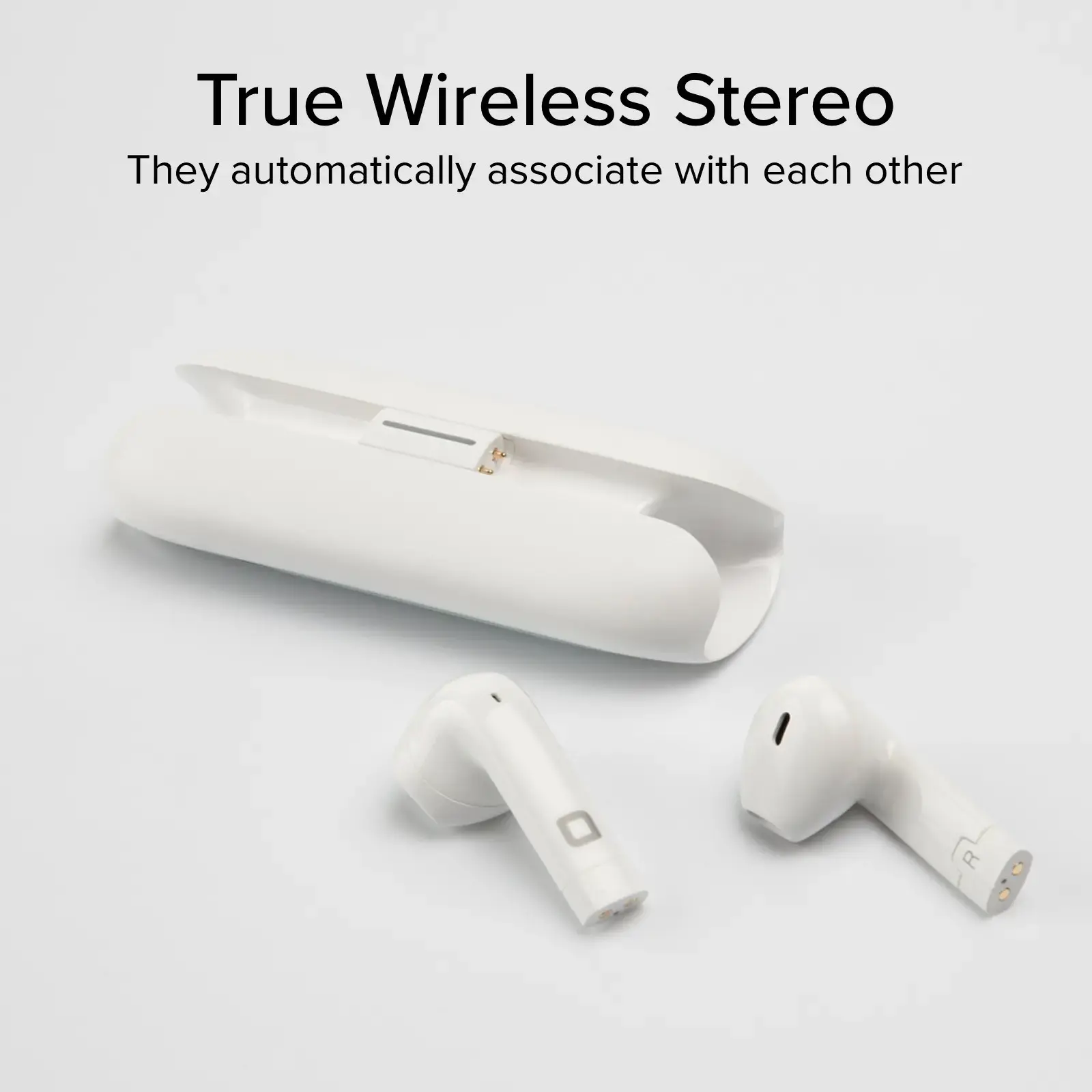 SBS wireless earbuds Nu Blade TWS, white