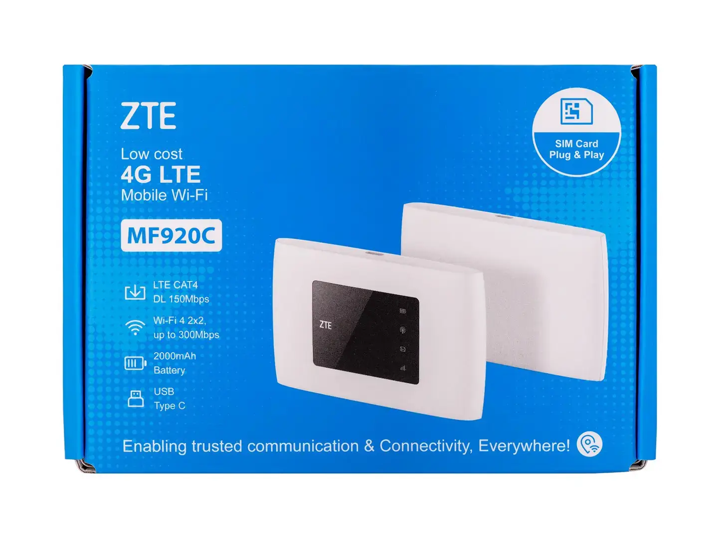 ZTE MF920C cellular network device Cellular network router