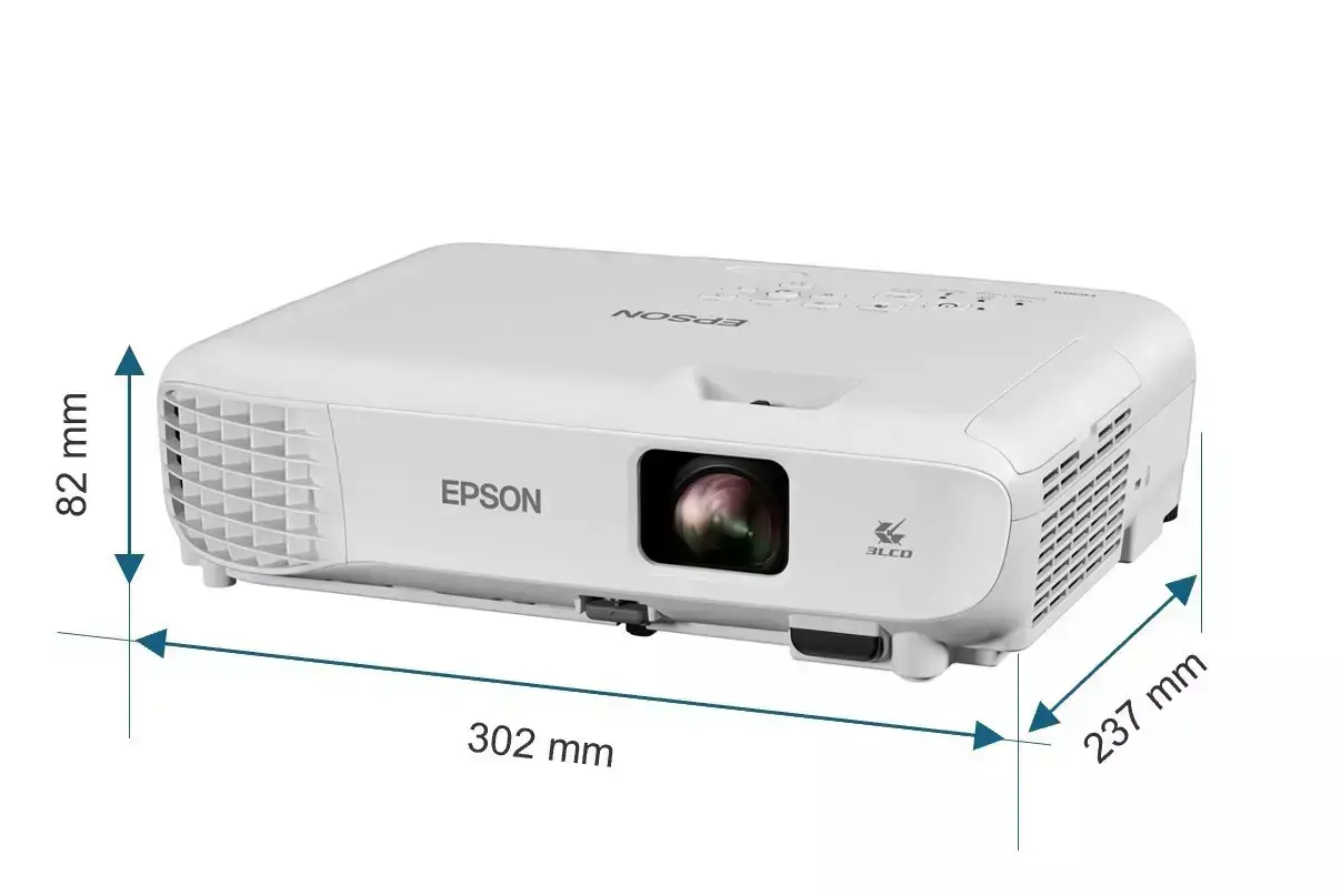 Epson EB-W53 | WXGA (1280x800) | 4000 ANSI lumens | White