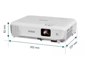 Epson EB-W53 | WXGA (1280x800) | 4000 ANSI lumens | White
