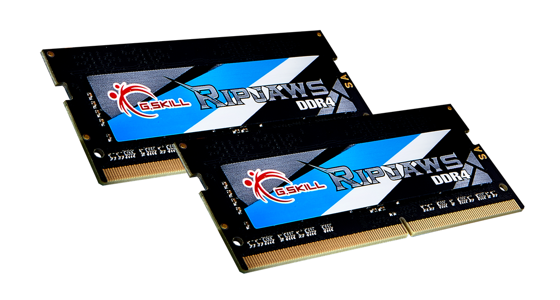 G.SKILL Ripjaws DDR4 32GB 2x16GB 3200MHz CL22 SO-DIMM 1.2V