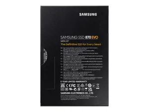 SSD diskas Samsung 870 EVO 2 TB, 2.5", Serial ATA III