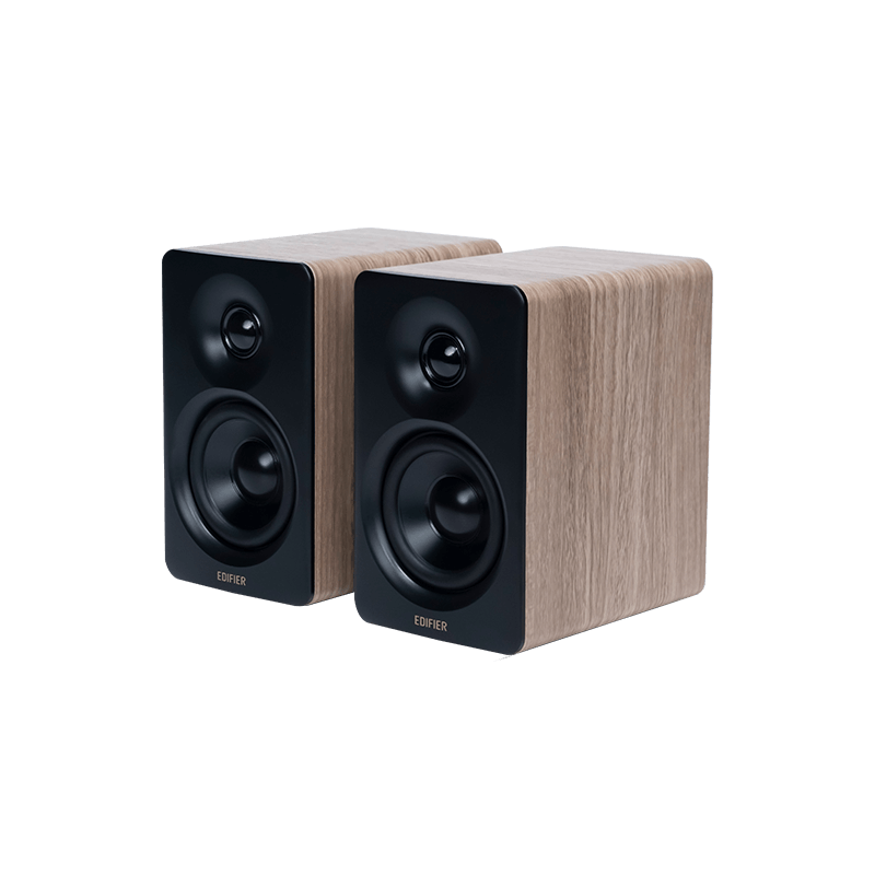 Edifier Compact Desktop 2.0 Speakers | M60 | 66 W | Bluetooth | Classic Oak | Wireless connection