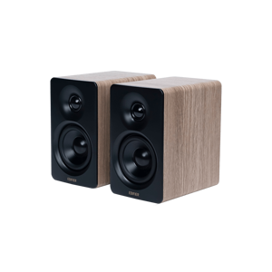 Edifier Compact Desktop 2.0 Speakers | M60 | 66 W | Bluetooth | Classic Oak | Wireless connection