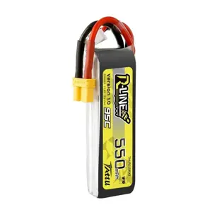 Akumuliatorius Tattu R-Line 550mAh 7.4V 95C 2S1P XT30