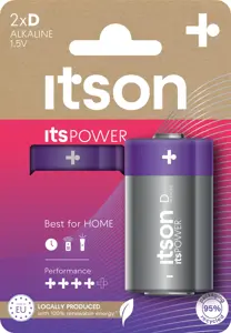 itson itsPOWER baterija šarminė LR20IPO/2CP