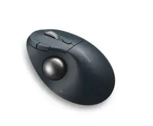 "Kensington Pro Fit Ergo TB550 Trackball", dešinės rankos, Trackball, RF belaidis + "Bluetooth", 1600 DPI, juodas, pilkas