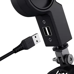 "Trust GXT 255+ Onyx", kompiuterio mikrofonas, 30-18000 Hz, 24 bitų, 96 kHz, 130 dB, kardioidinis