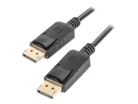LANBERG DisplayPort M/M kabelis 0,5 m 4K juodas