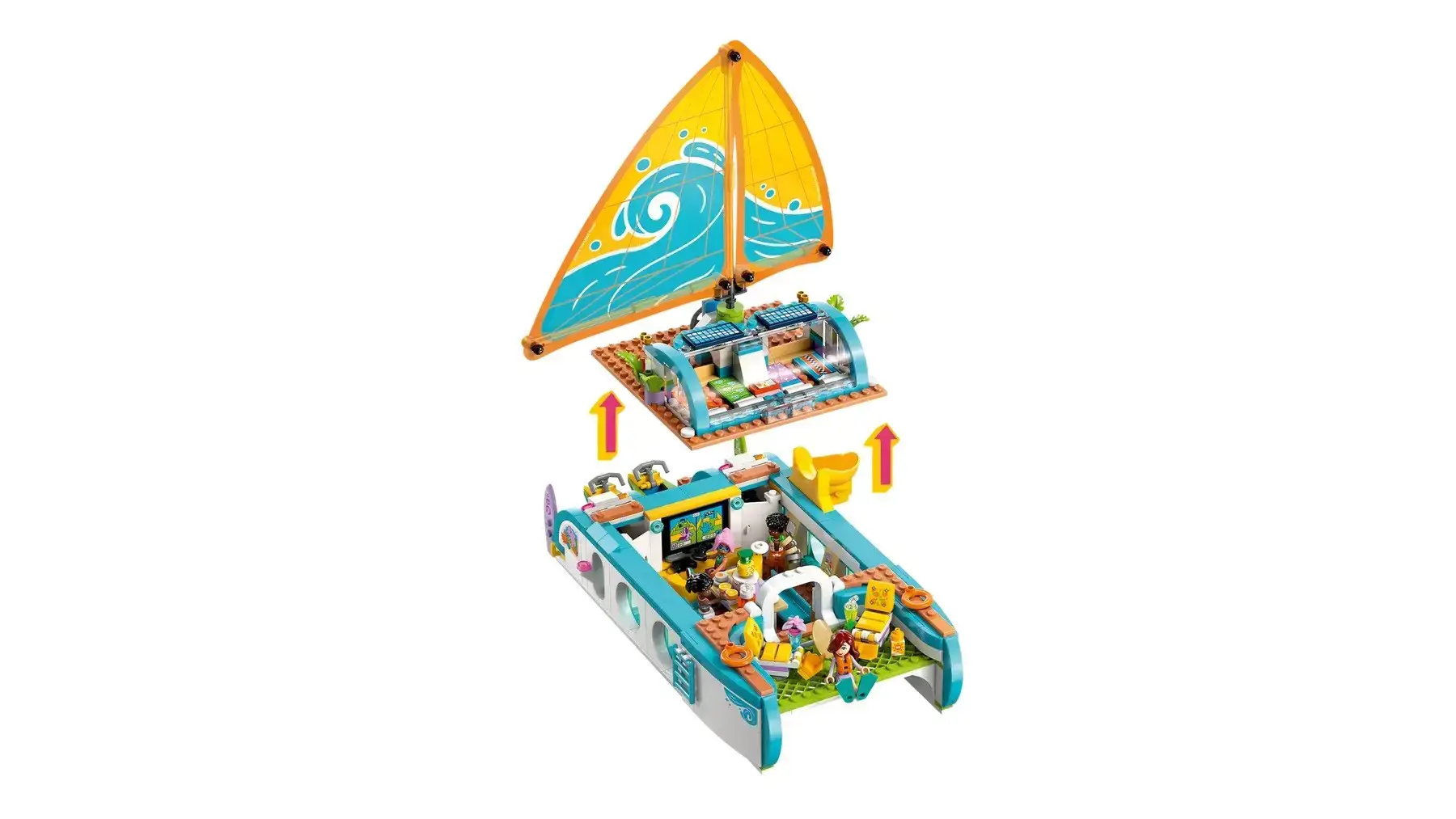 LEGO FRIENDS 42664 Travel Boat Adventure