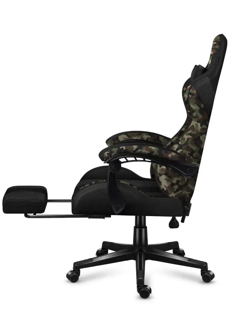 "HUZARO FORCE 4.7 CAMO" TINKLINĖ ŽAIDIMŲ KĖDĖ