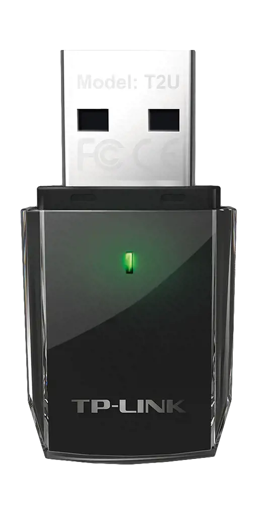 TP-LINK AC600 dviejų dažnių belaidis USB adapteris MTK 1T1R 433Mb/s esant 5Ghz + 150Mb/s esant 2,4Ghz 802.11ac/a/b/b/g/n USB 2.0