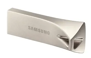 "Samsung" MUF-256BE, 256 GB, A tipo USB, 3.2 Gen 1 (3.1 Gen 1), 300 MB/s, be dangtelio, sidabrinės spalvos