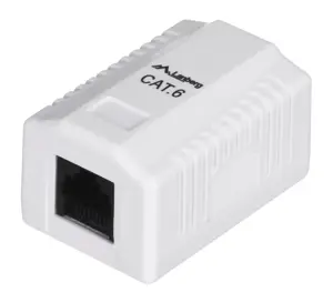LANBERG OU6-0001-W Lanberg UTP duomenų dėžutė 1 prievadas RJ45 neekranuotas kat. 6