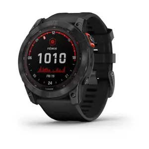"fenix 7X Sol Slate Gray" su juodu dirželiu EMEA/AU/NZ/AFR/SAM