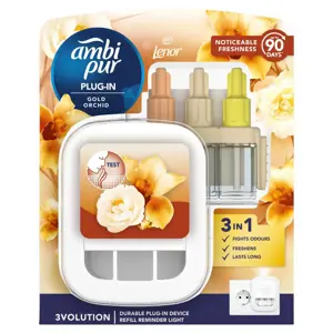 Elektrinis oro gaiviklis AMBI PUR 3Vol Gold Orchid SK, 20ml