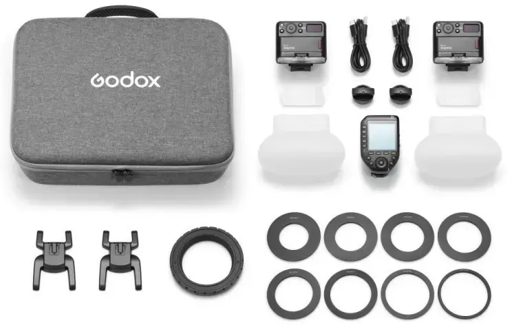 Godox macro flash MF12 DK1 Dental Flash Kit