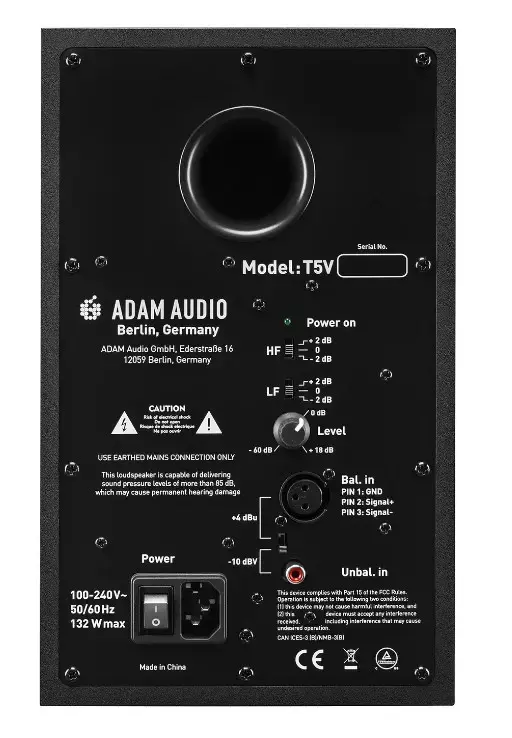 Adam Audio T5V Black