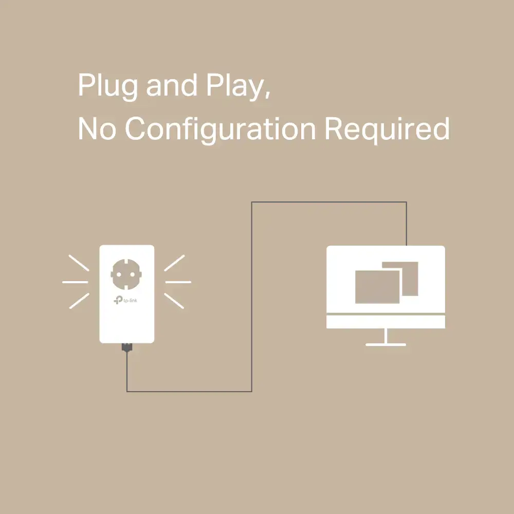 TP-Link AV1000 Gigabit Passthrough Powerline Starter Kit, 1000 Mbps, IEEE 1901, IEEE 802.3, IEEE 802.3ab, IEEE 802.3u, IEEE 802.3u, E tipo, Gigabit Ethernet, 10,100,1000 Mbps, HomePlug AV2
