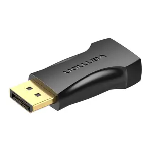 "Vention" "DisplayPort" vyriškos ir HDMI moteriškos lyties adapteris, juodas, "DisplayPort", HDMI, …