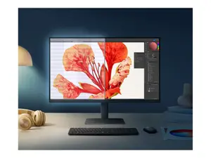 Samsung S60UD computer monitor 61 cm (24") 2560 x 1440 pixels Quad HD LCD Black