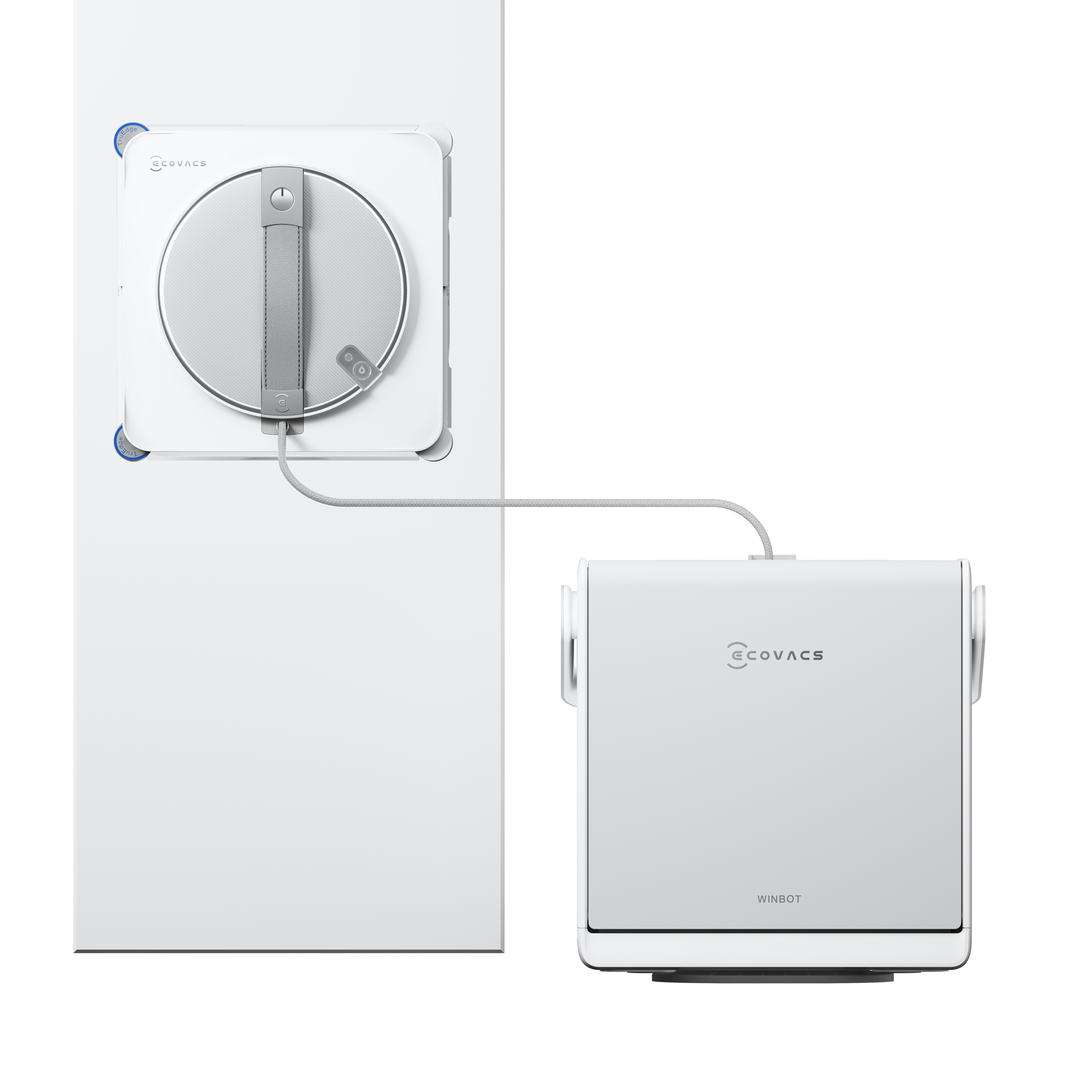 Ecovacs | Window Cleaning Robot | WINBOT W2S OMNI | Corded | 8000 Pa | White