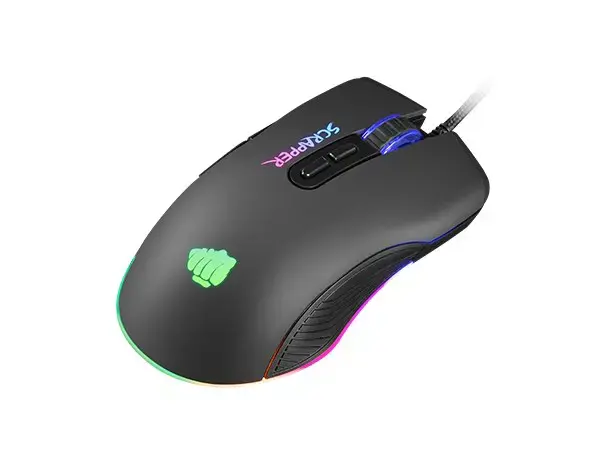 Žaidimų pelė Natec NFU-1699 RGB 6400 DPI juoda