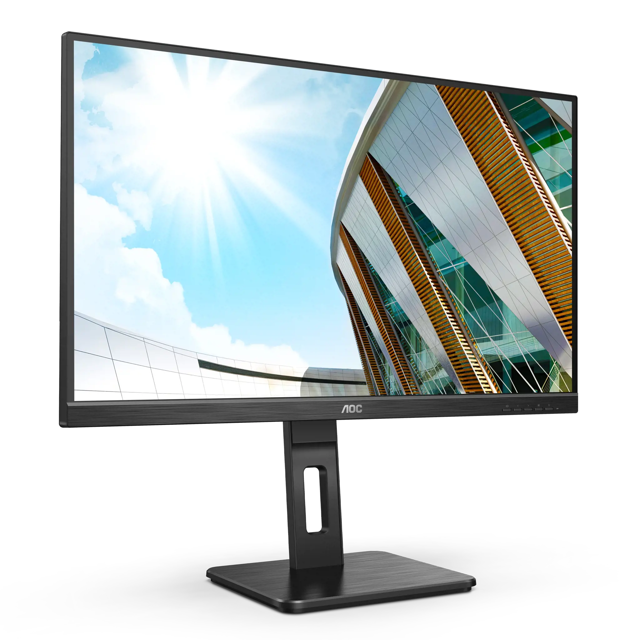 Monitorius AOC P2 Q27P2Q, 68.6 cm (27"), 2560 x 1440 pixels, Quad HD, LED, 4 ms, Black