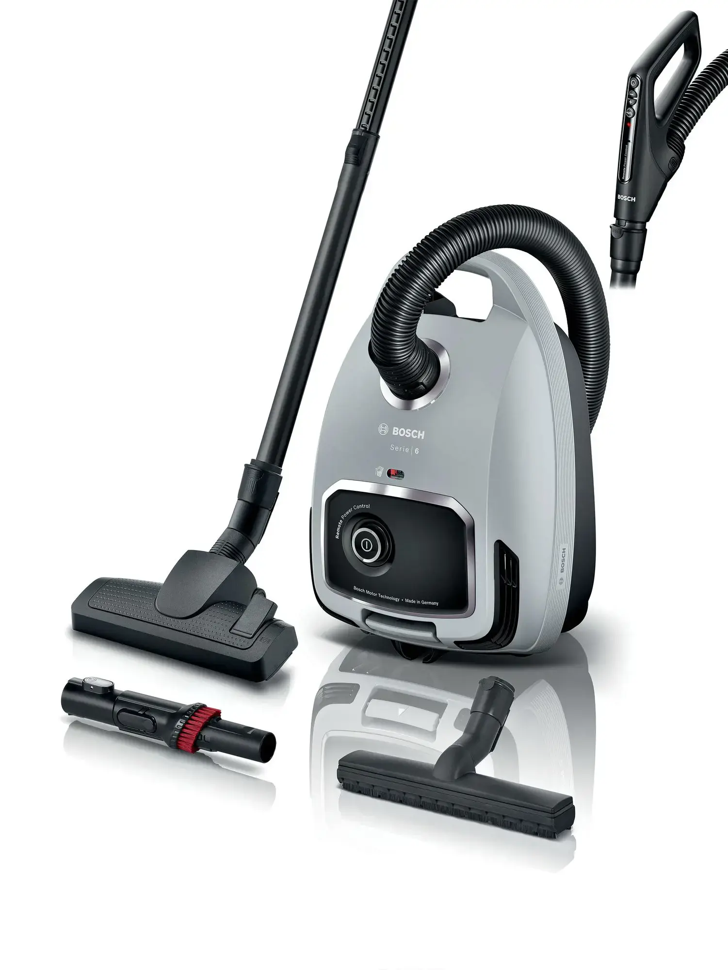 Bosch Serie 6 BGB6X330, 600 W, Cylinder vacuum, Dry, Dust bag, HEPA, Filtering