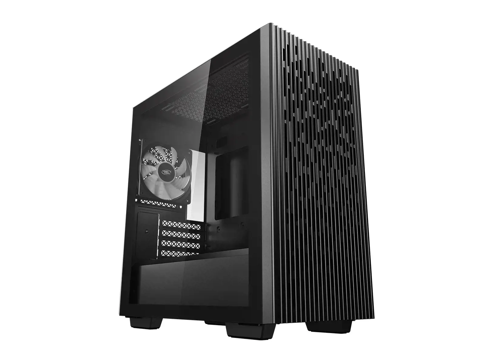"DeepCool MATREXX 40 3FS", "Micro Tower", Kompiuteris, Juodas, "micro ATX", Mini-ITX, Akrilonitrilo butadieno stirenas (ABS), SPCC, Grūdintas stiklas, Žaidimams