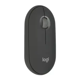 "Logitech Pebble 2 M350s", dvipusis, optinis, RF belaidis + "Bluetooth", 4000 DPI, grafito spalvos