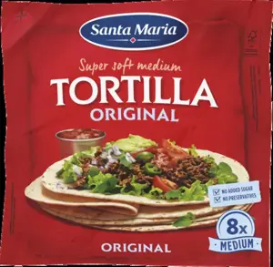 Tortilijos SANTA MARIA 8 pack 320Gx12