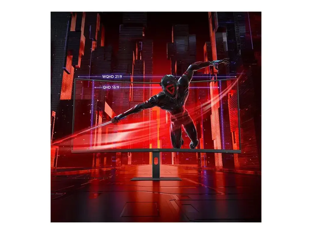 Xiaomi | G34WQi | 34 " | WQHD | 21:9 | 180 Hz | 1 ms | 3440 x 1440 pixels | 350 cd/m² | HDMI ports quantity 2 | Black | Warranty 24 month(s)