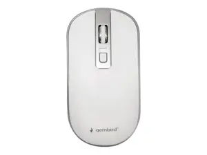 GEMBIRD MUSW-4B-06-WS Belaidė optinė pelė balta-sidabrinė