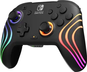 PDP wireless controller Afterglow Wave Nintendo Switch, black