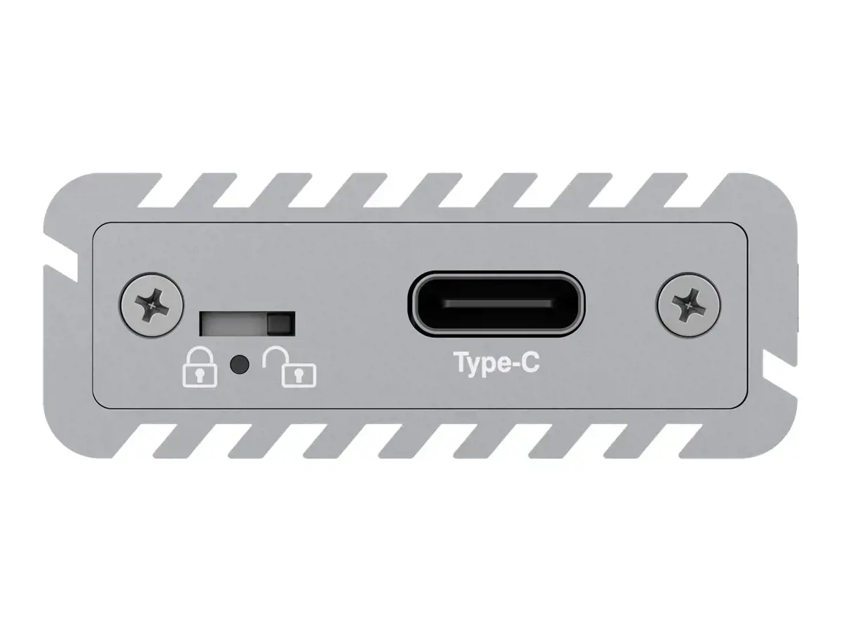 ICYBOX IB-1817Ma-C31 "IcyBox" išorinis korpusas M.2 NVMe SSD, USB 3.1 Type-C, sidabrinės spalvos