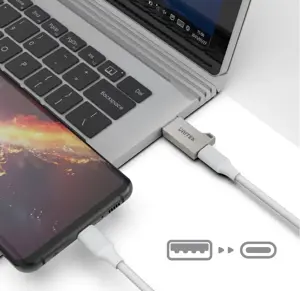 UNITEK A1034NI USB-A - USB-C 3.1 Gen1 adapteris