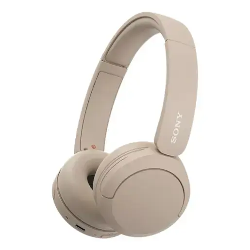 "Sony" WH-CH520, belaidis, skambučiai / muzika, 20 - 20000 Hz, 147 g, ausinės, kreminės spalvos