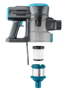 ETA Dulkių siurblys Fenix ETA123390000 Akumuliatorinis darbinis rankinis ir rankinis 25,2 V N/A W Veikimo laikas (maks.) 40 min Mėlyna/pilka