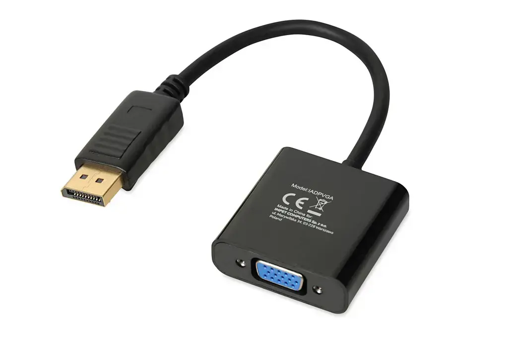"iBox IADPVGA" ekrano prievado ir VGA kabelio adapteris