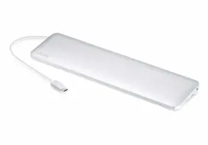 ATEN USB-C daugiaportis dokas su maitinimo prievadu, laidinis, USB 3.2 Gen 1 (3.1 Gen 1) Type-C, 60…