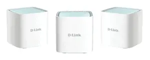 D-Link EAGLE PRO AI AX1500 Tinklo sistema, 3 vnt, balta, vidinė, Tinklo sistema, maitinimas, būklė,…