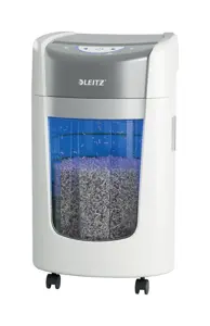 Dokumentų naikiklis Leitz IQ OptiMax Home Office 225, P5, 15L, baltas